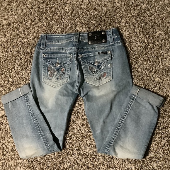 🛑 Miss Me Cuffed Skinny Jeans - Picture 4 of 5